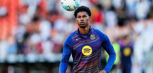 راشفورد يلمح لرغبته في البقاء مع برشلونة