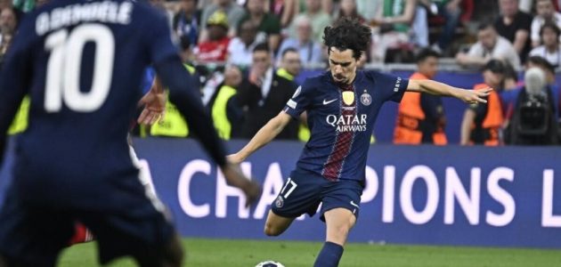 فيتينيا أفضل لاعب في نهائي دوري أبطال أوروبا